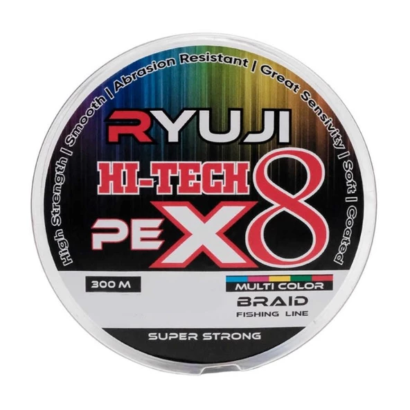 Ryuji Hi-Tech X8 300mt İp Misina