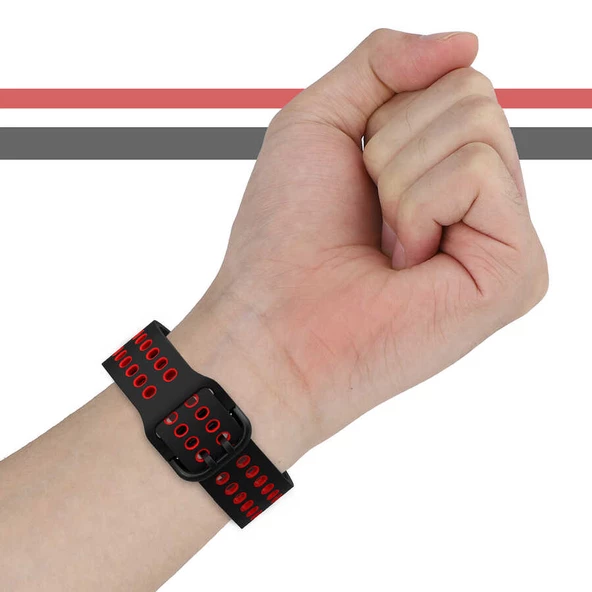 Galaxy Watch 4 Classic 46mm KRD-02 Silikon Kordon - 3