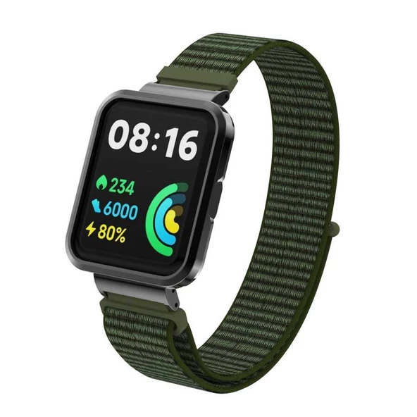 Xiaomi Redmi Watch 2 Lite Zore KRD-61 Hasır Kordon - 6