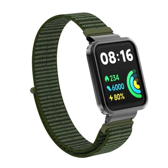 Xiaomi Redmi Watch 2 Lite Zore KRD-61 Hasır Kordon - 5