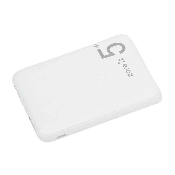 Zore ZR-PW04 Led Işıklı Taşınabilir Powerbank 5000 mAh - 7