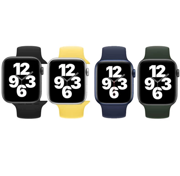 Apple Watch Ultra 49mm Kordon KRD-31 Solo Loop Large Strap Kayış - Resim 4