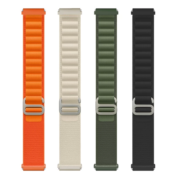 Huawei Watch GT 3 42mm Zore KRD-74 20mm Hasır Kordon - 4