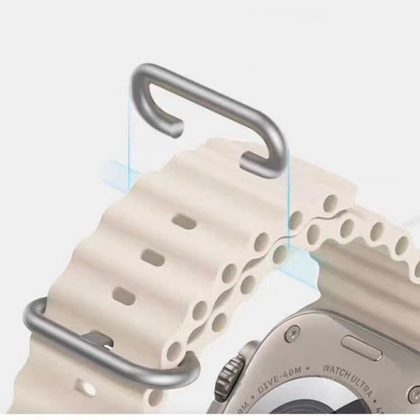 Apple Watch 38mm Zore KRD-75 Silikon Kordon - 3