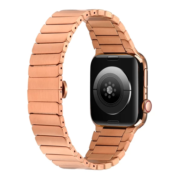 ​​​Apple Watch 40mm Kordon KRD-79 Metal Strap Kayış - 9