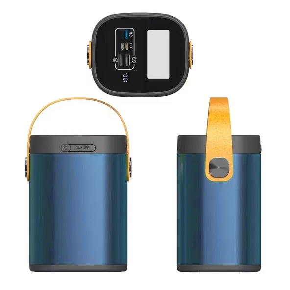 Zore B-12 QC 3.0 Hızlı Şarj Askılı Led Göstergeli El Fenerli Taşınabilir Powerbank 120.000mAh - 2