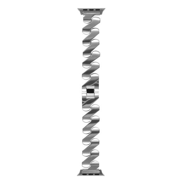 ​​​Apple Watch Ultra 49mm Kordon KRD-80 Metal Strap Kayış - 12