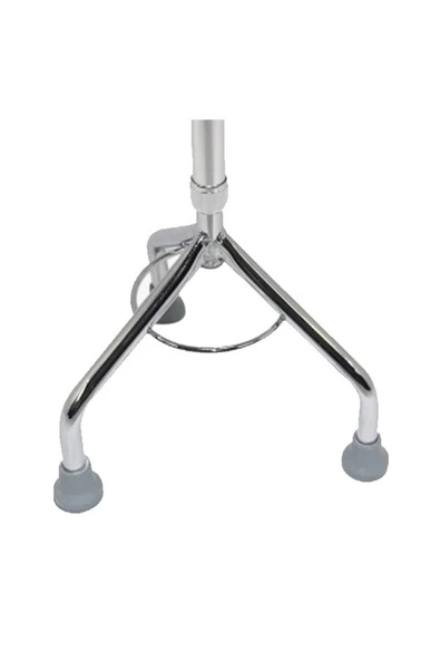 Ithal 3 Ayaklı Tripot Baston Tripod Medikal Denge Bastonu Üç Ayaklı Yürüme Değneği Hasta Bastonu - 3