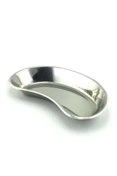 Metal Böbrek Küvet 25cm Paslanmaz Çelik