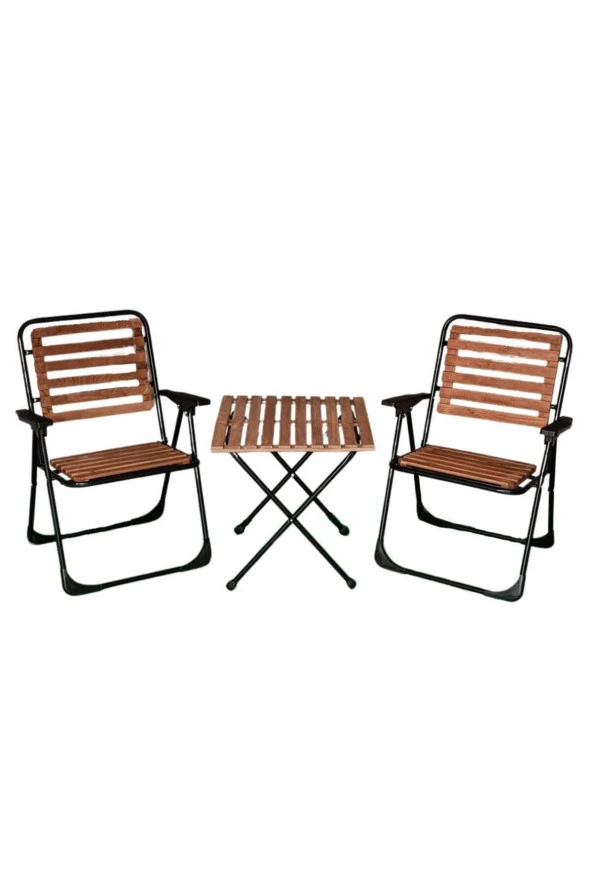 Riposo Elit Katlanabilir Bahçe Balkon Kamp Piknik Sandalye Masa Seti