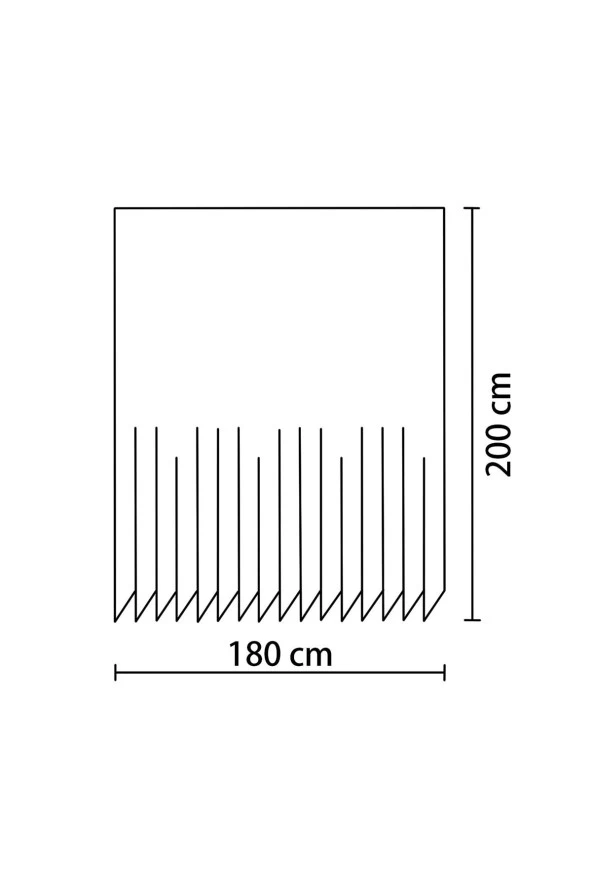 Prado Flamingos Banyo Perdesi, Duş Perdesi 180X200Cm Bpflamıngos-180X200 - 2