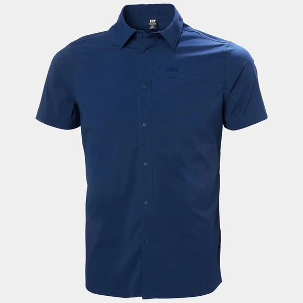 Helly Hansen Tofino Solen Short Sleeve Shirt Erkek Kısa Kollu Gömlek 63204-584 Lacivert - 5