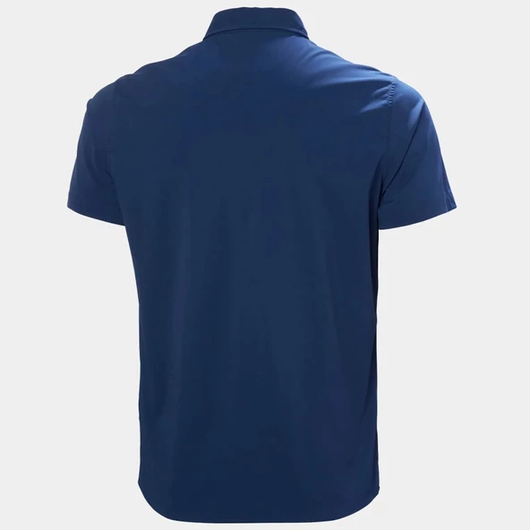 Helly Hansen Tofino Solen Short Sleeve Shirt Erkek Kısa Kollu Gömlek 63204-584 Lacivert - 6