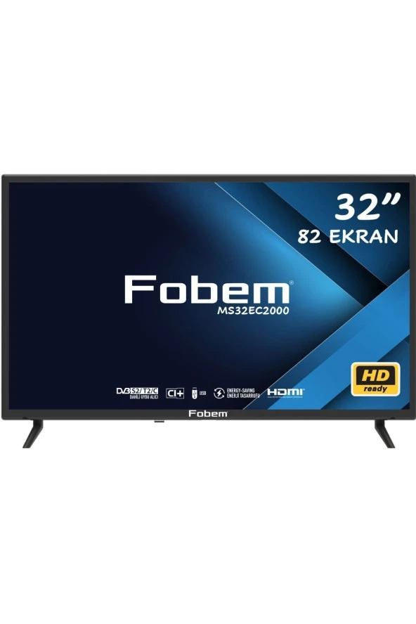 Fobem MS32EC2000 32" 82 Ekran Uydu Alıcılı LED Tv