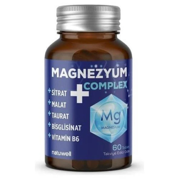 Natuwell Magnezyum Complex 60 Tablet