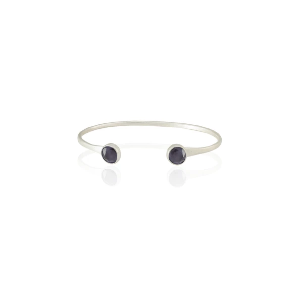 Kadir Jewellery 925 Ayar Gümüş Kaplama El İşçiliği Zirkon Taşlı Kadın Charm Bileklik - Resim 11