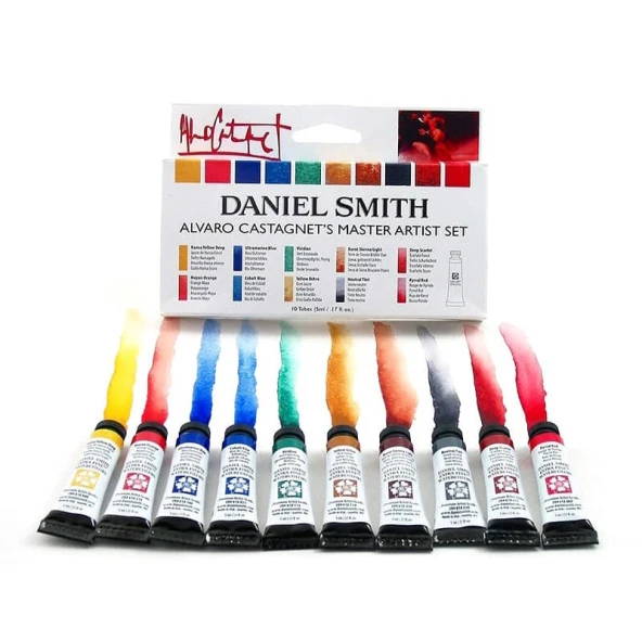 Daniel Smith Watercolor Alvaro Castagnet's Master Artist Set 10 x 5 ml