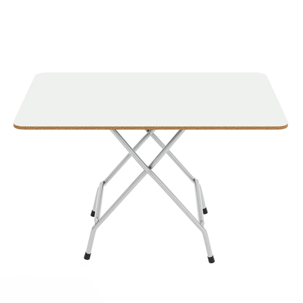 Eportatif 60x90 Beyaz Katlanır Masa ve 4 Adet Sandalye Seti 1129 - Resim 7