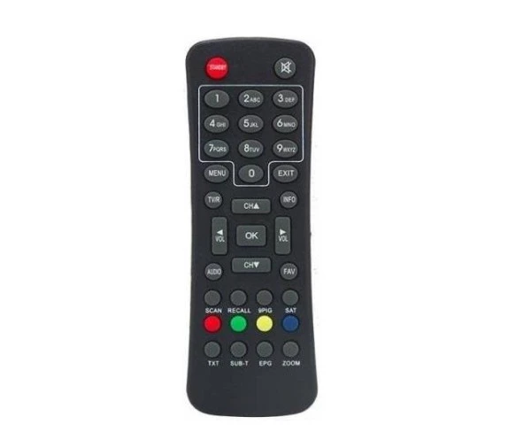 Alfastar Cosmo Mini Uydu Alıcı Kumandası-SD
