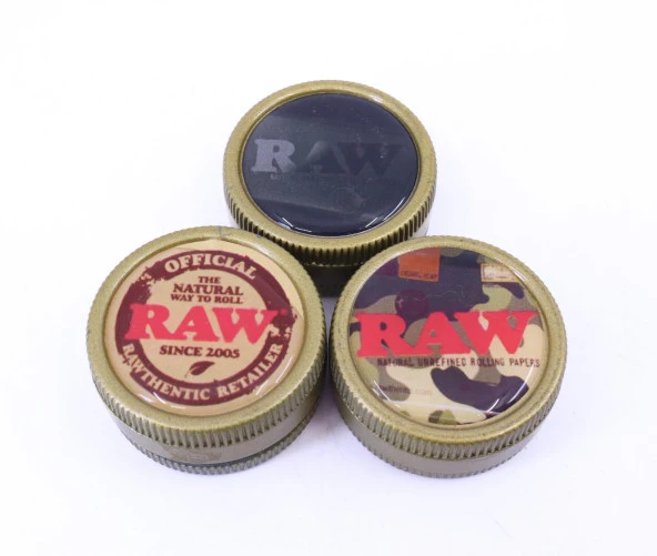 RAW Metal Tüt*n Öğütücü/Parçalayıcı/Grinder - Gold 35mm