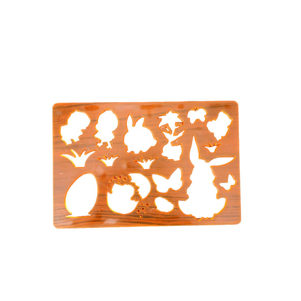 hureggo concept civciv ve tavşanlar şablon cetvel - 2