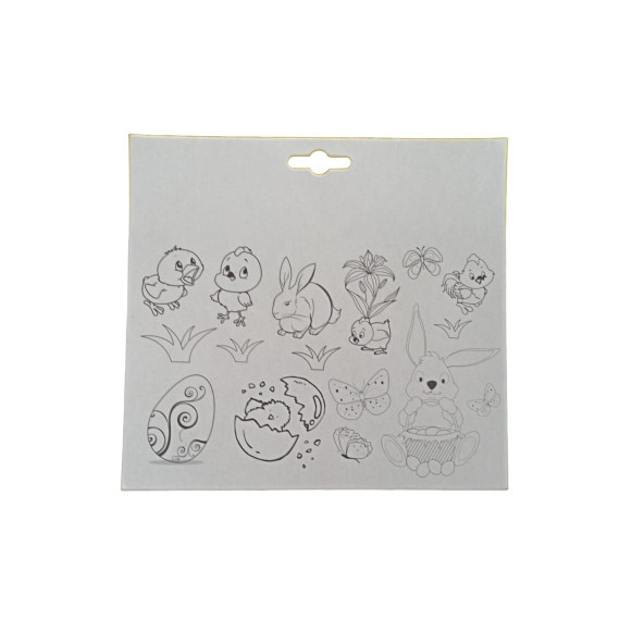 hureggo concept civciv ve tavşanlar şablon cetvel - 3