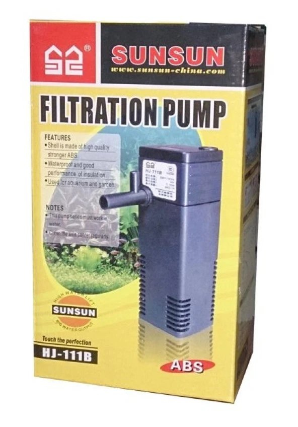Sunsun HJ-111B Akvaryum İç Filtre  200 L/H, 2W
