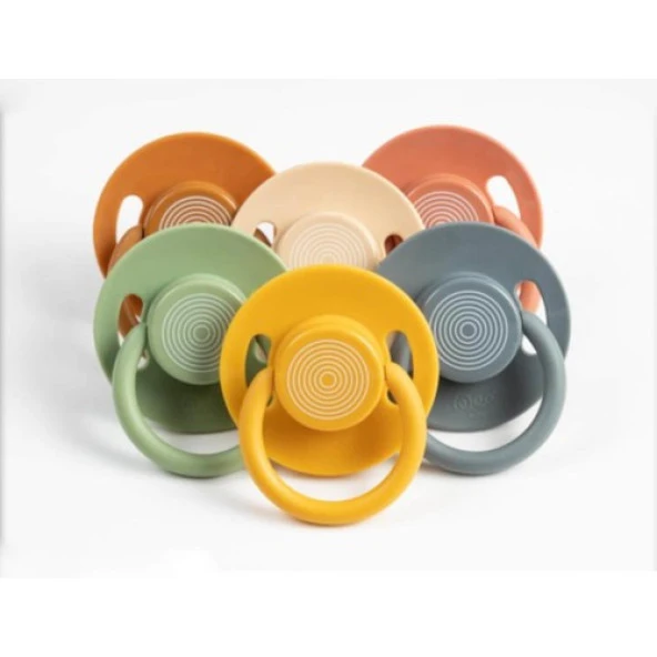 Wee Baby Cool Yuvarlak Uçlu Emzik 0-6 Ay Yeşil No:1 - Resim 2