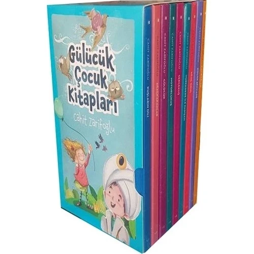 GÜLÜCÜK ÇOCUK KİTAPLARI RENKLİ CİLTLİ 9 KİTAP SET CAHİT ZARİFOĞLU  BEYAN YAYIN