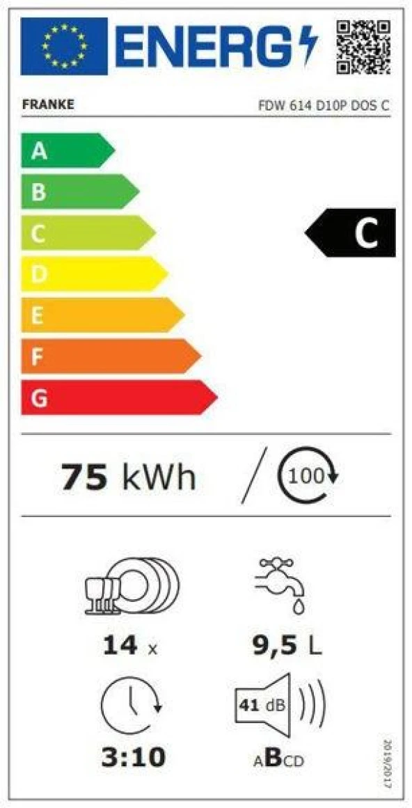 BULAŞIK MAKİNESİ FDW 614 D10P C TAM ANKASTRE - 3