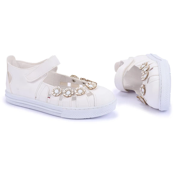 Kiko Kids Kız Çocuk Sandalet Şb 226012775-81 Beyaz