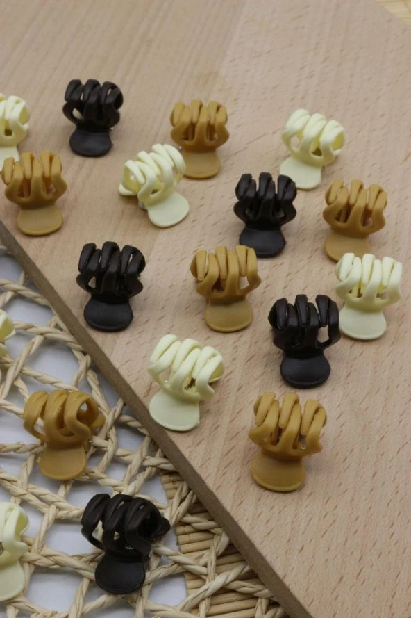 Mandal Toka Küçük Boy Ahtapot Model Toka Seti 8 Adet - 3