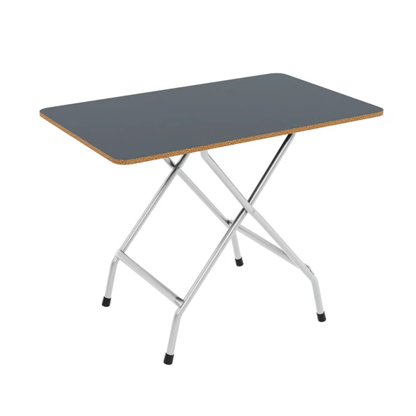 Eportatif 50x80 Füme Katlanır Masa ve 2 Adet Sandalye Seti 1133 - Resim 7