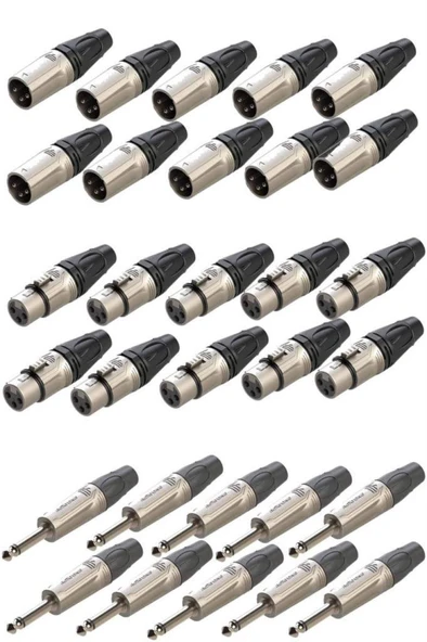 Lastvoice Connection Paket-2 Jak XLR Konnektör Paketi ürün görseli 1