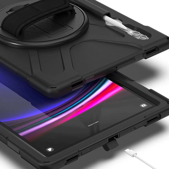 Galaxy Tab S9 Ultra Zore Defender Tablet Silikon - 8