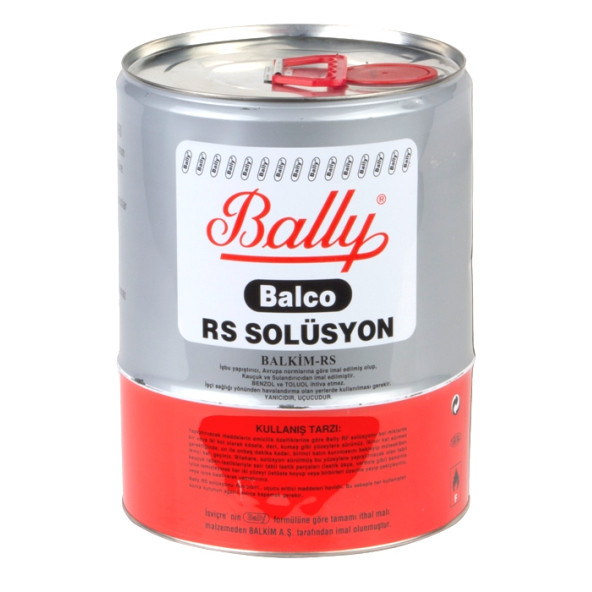 Bally RS ,6 LİTRE, SÜNGER Yapıştırıcı, SOLUSYON,Teneke