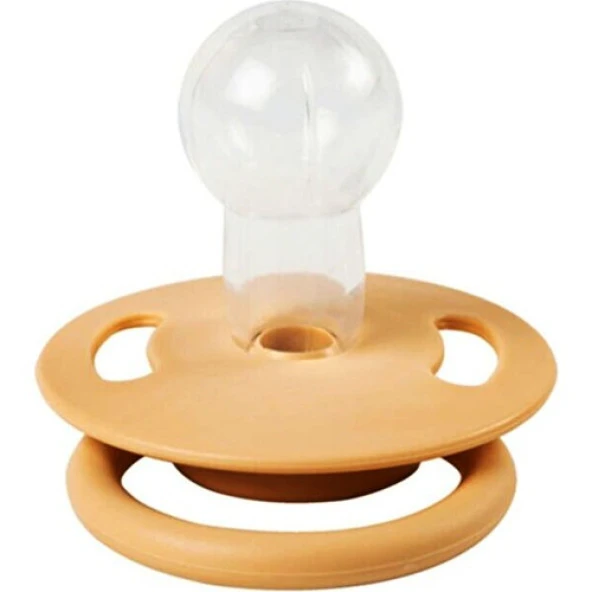 Wee Baby Cool Yuvarlak Uçlu Emzik 6-18 Ay Bej No:2 - 2