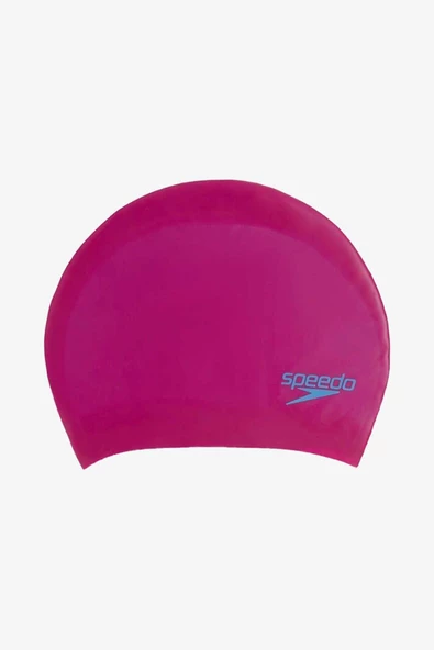 Speedo  Long Haır Cap Ju PınkBlue Pink Çocuk Bone 8-12809F953