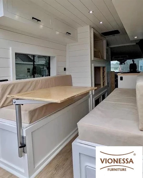 Vionessa Furniture, Lagun Stoper, Tekne & Karavan, Katlanır Masa Ayağı (GRİ) - 9