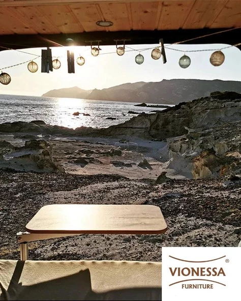 Vionessa Furniture, Lagun Stoper, Tekne & Karavan, Katlanır Masa Ayağı (GRİ) - 10