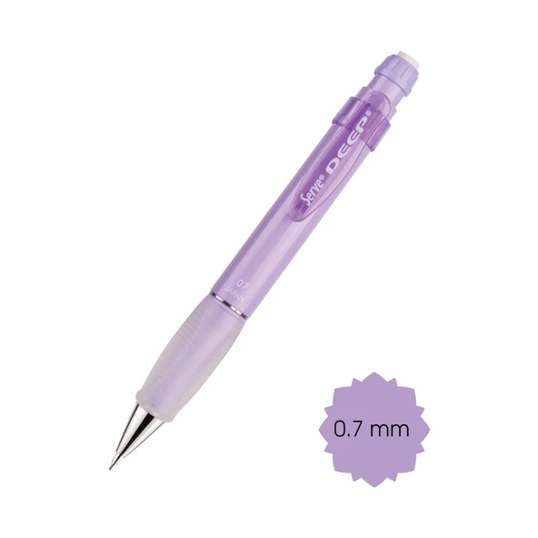 Serve Deep Versatil Kalem Mor 0.7 mm