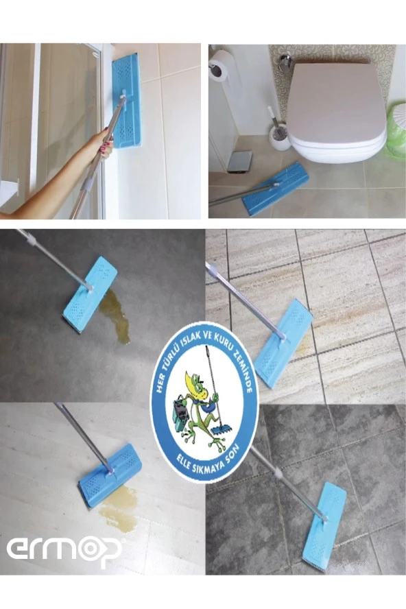 Ermop Gecko Home Tablet Mop Temizlik Seti - 6