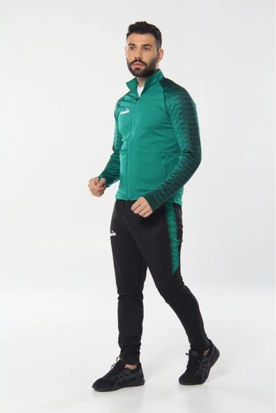 Diadora Ritim Yeşil Erkek Kamp Eşofman Takımı - 4