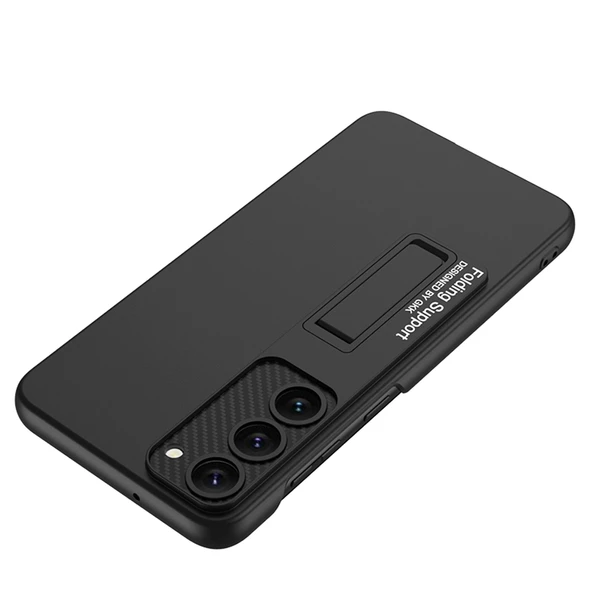 Gpack Samsung Galaxy S23 Plus Kılıf Standlı Ays Sert Kapak - 3