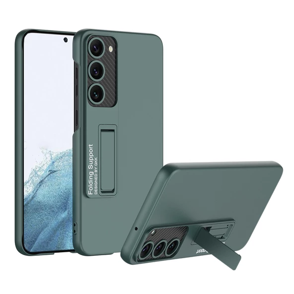 Gpack Samsung Galaxy S23 Plus Kılıf Standlı Ays Sert Kapak - 5