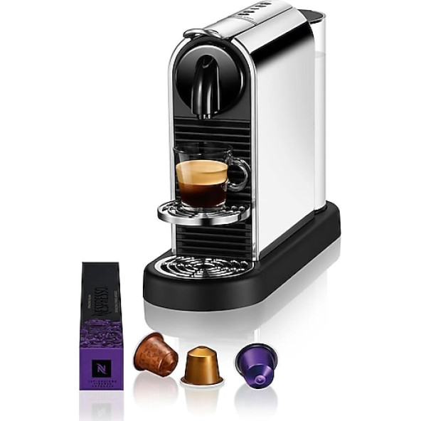 Nespresso C140 Citiz Kahve Makinesi,Platinum