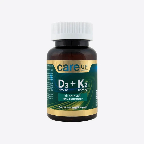 D3 & K2 Vitamini İçeren Softgel (60)