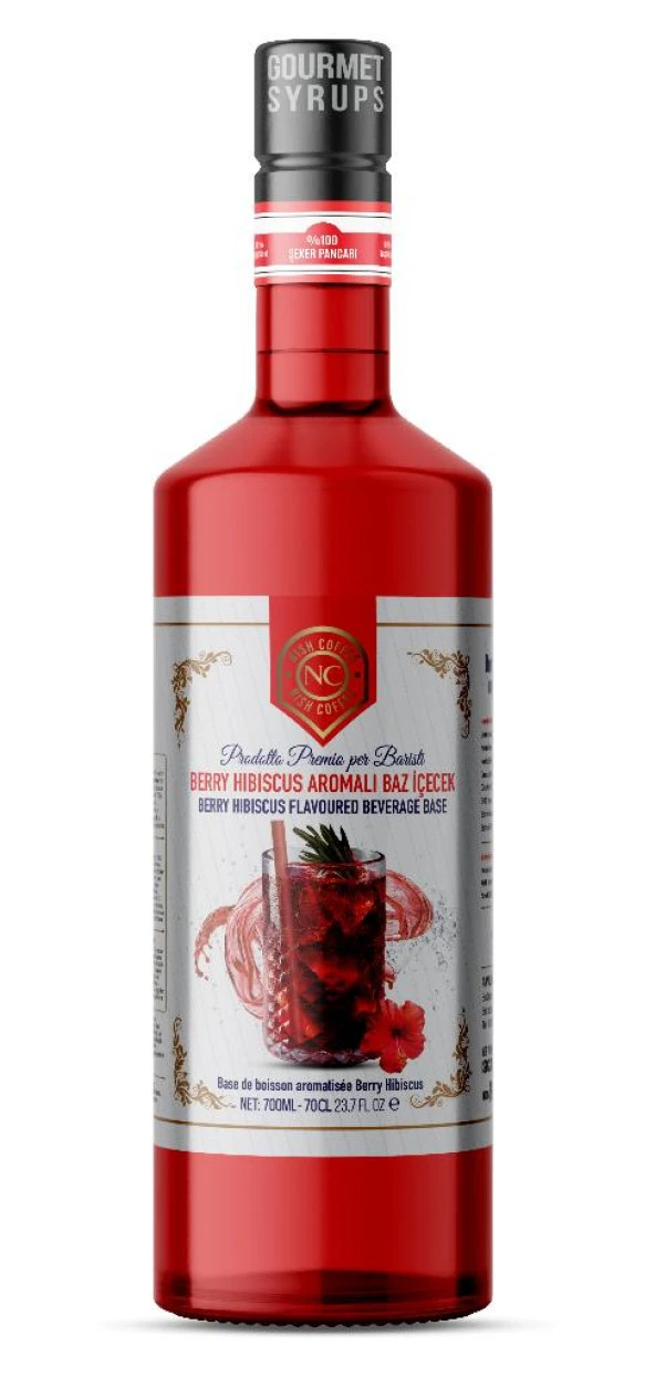 Nish Berry Hibiscus Aromalı Baz İçecek 700 ML