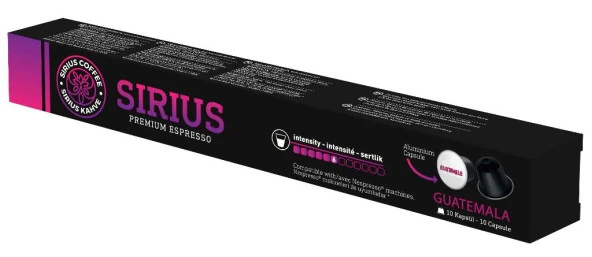 Sirius Nespresso Uyumlu Single Origin Kapsül Kahve Guatemala-6