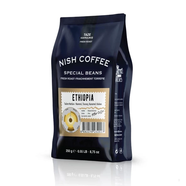 Nish Filtre Kahve Ethiopia 250 gr